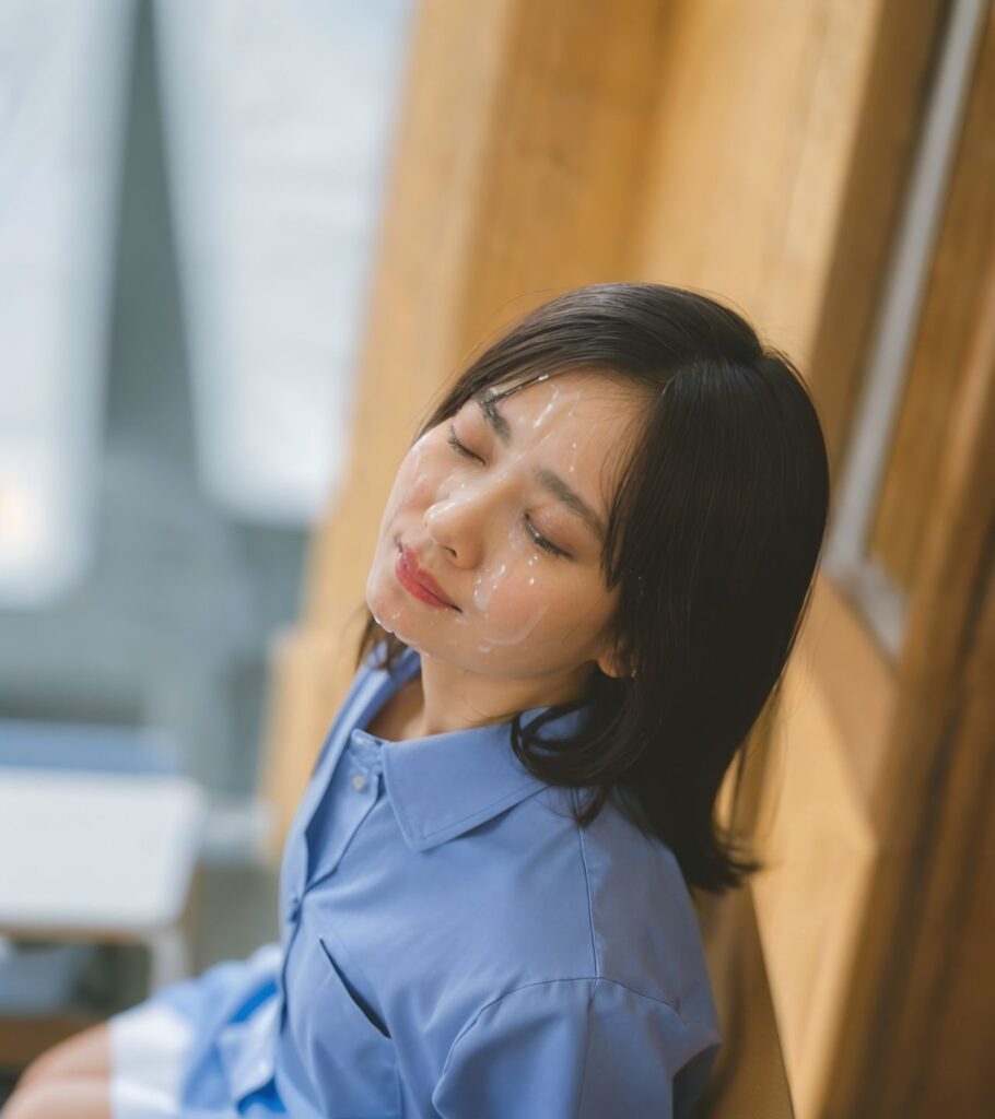 ザーメンぶっかけて女性を汚すAI生成画像集！｜d_420899 無料 同人エロCG画像 ぶっかけ 画像5