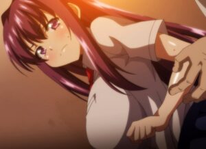 エロアニメシーン4：OVAちーちゃん開発日記＃2のちさとちゃんがおじさんに腕を触られるシーン