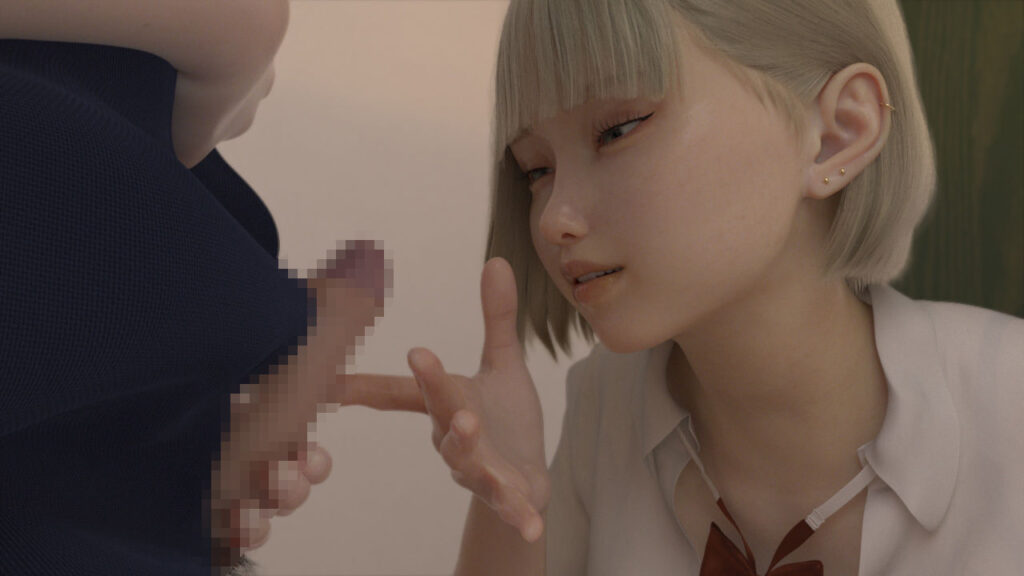 【無料エロアニメ】同級生二人が引きこもりを復学させるためにおチンポをWフェラしたり授乳手コキされたりする無料エロアニメ！｜d_416453 無料 エロアニメ 3P・4P 画像2
