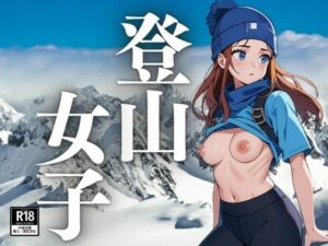 【同人エロCG画像】登山家女子たちのエロ画像集！山頂付近でおっぱい丸出し