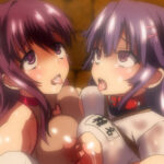 【エロアニメ】修学旅行の温泉で知らないおじさんスワッピングセックス！即イラマ⇒膣内射精で嫉妬イキ！