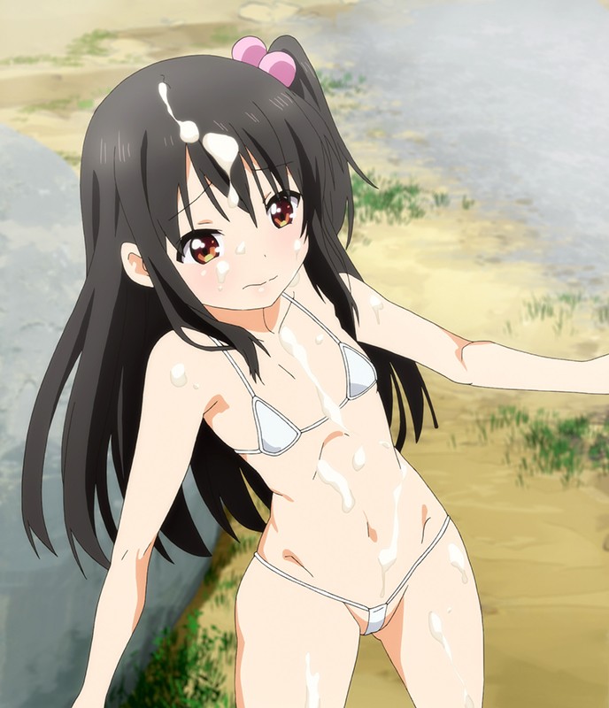 【エロアニメ】アイドルになりたいロリ少女にえっちな撮影して手コキ⇒顔射ぶっかけした後に野外セックスで大量ぶっかけ！ 無料 エロアニメ ロリ 画像6