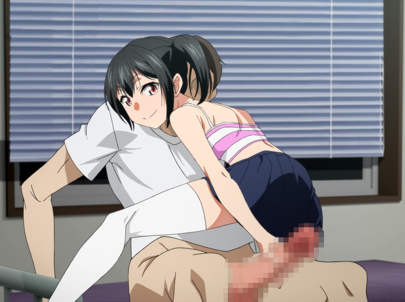 【エロアニメ】呪いのエロビデオから出てきた制服巨乳少女に性的いたずらをしちゃって・・・｜h_402mjad00151 無料 エロアニメ フェラ 画像13