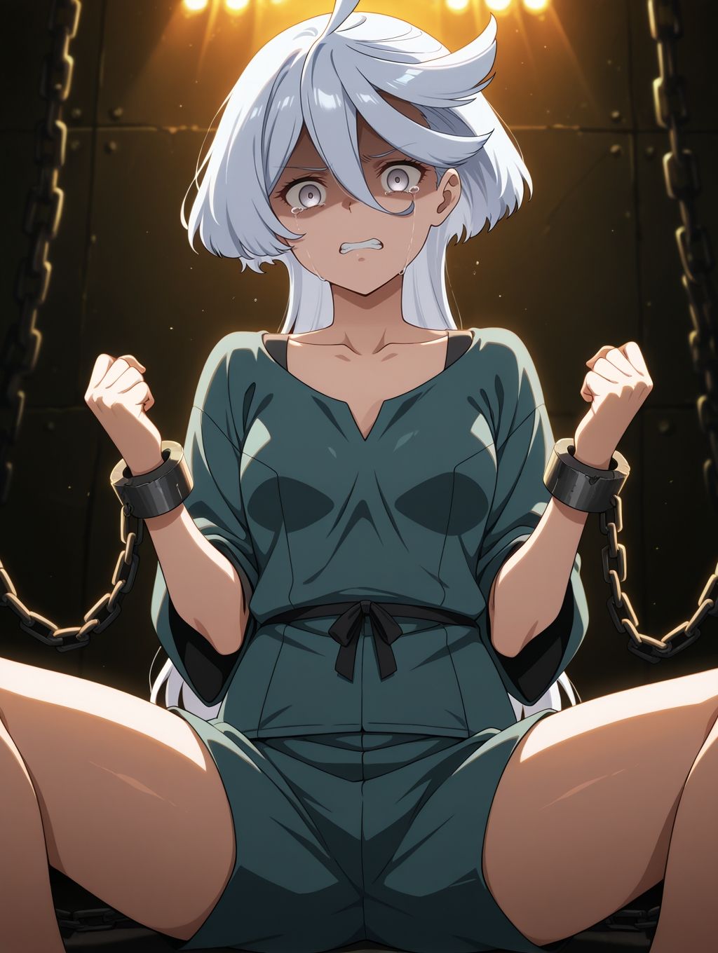 【同人エロ画像】強姦レイプ！鷲掴みフェラに拘束監禁中出しえっち！｜d_531352 無料 同人エロCG画像 ぶっかけ 画像6