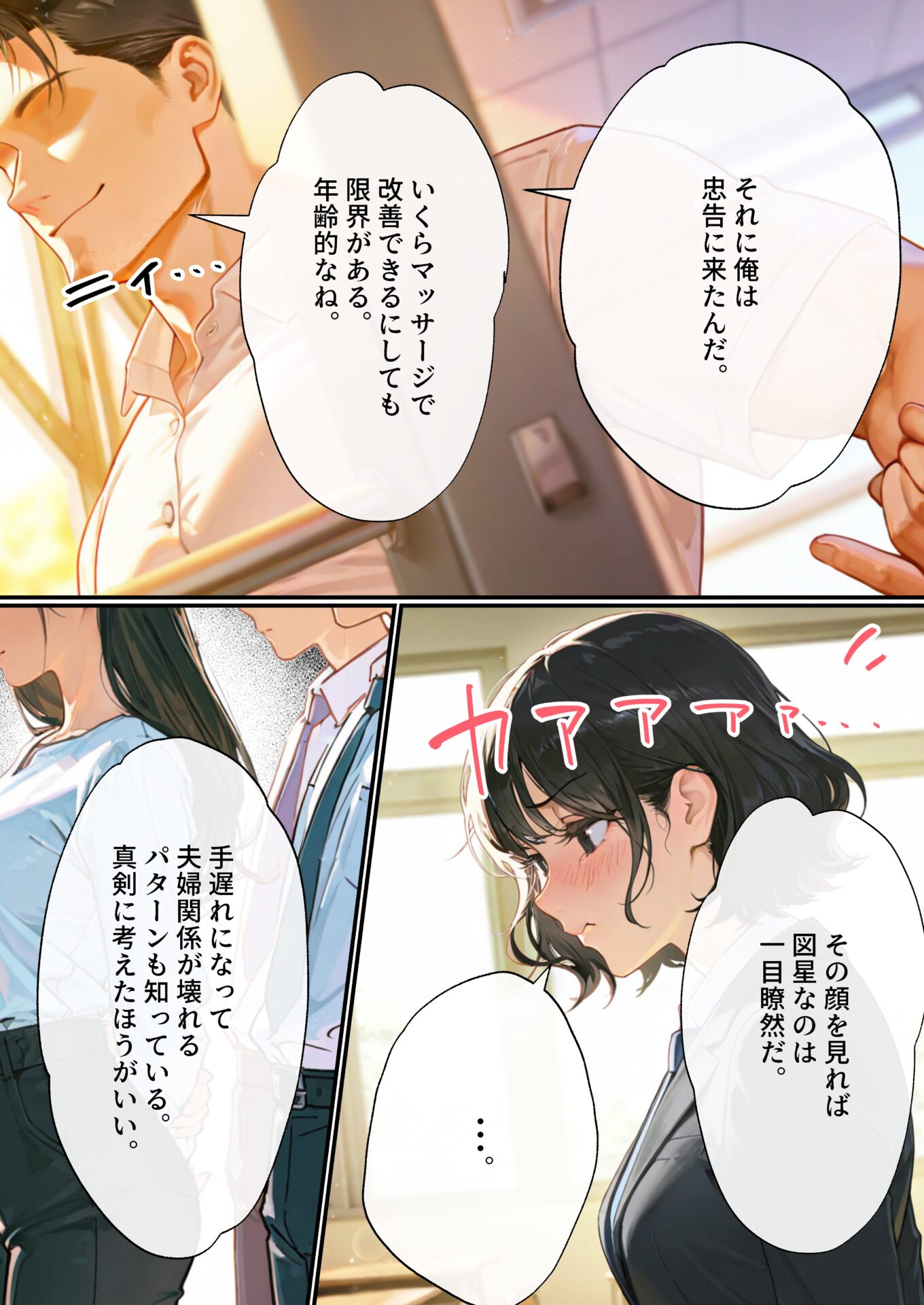 【エロ漫画】美人女体育教師！不妊治療に悩んでるので鬼絶頂妊活マッサージでイカせまくるエロ漫画｜d_531721 無料 同人エロ漫画/同人誌 オホ声 画像30