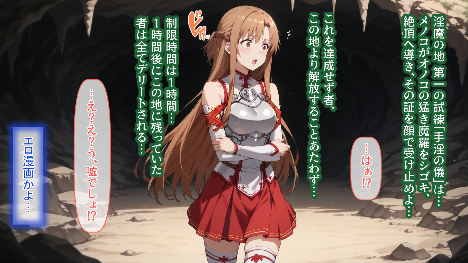 閃光のア〇ナを寝取っちゃう！！セックスしないと進めない部屋に転送されて仕方なくおじさんを・・・｜d_409180 無料 同人エロCG画像 ごっくん 画像6