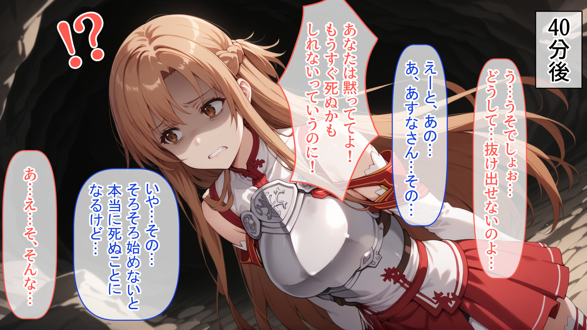 閃光のア〇ナを寝取っちゃう！！セックスしないと進めない部屋に転送されて仕方なくおじさんを・・・｜d_409180 無料 同人エロCG画像 ごっくん 画像8