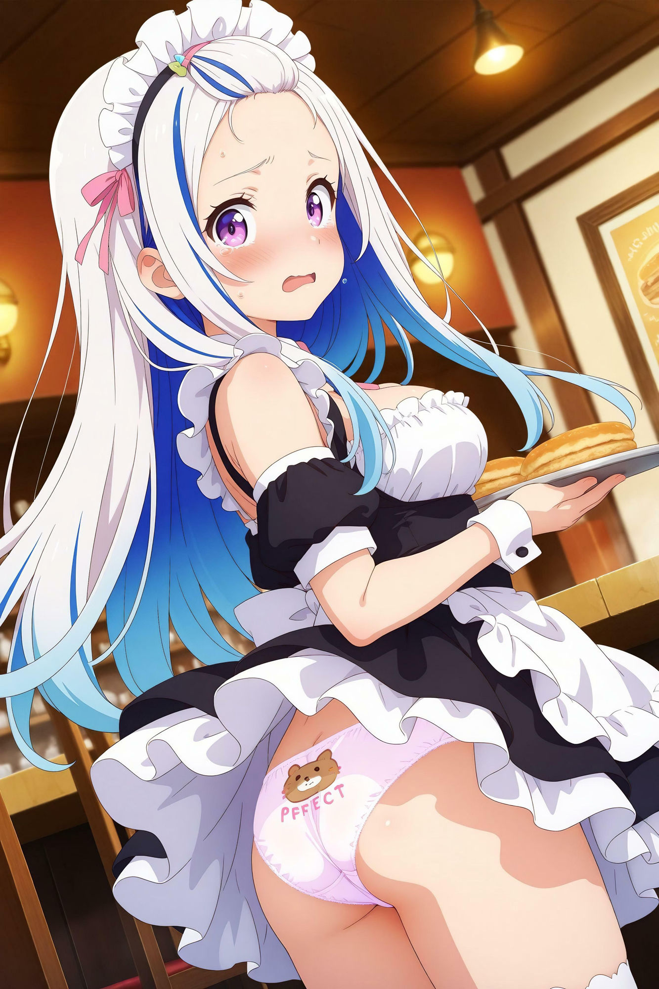 【同人エロCG画像】メイド女子と中出しセックスしちゃうエロ画像集！｜d_543538 無料 同人エロCG画像 メイド 画像5