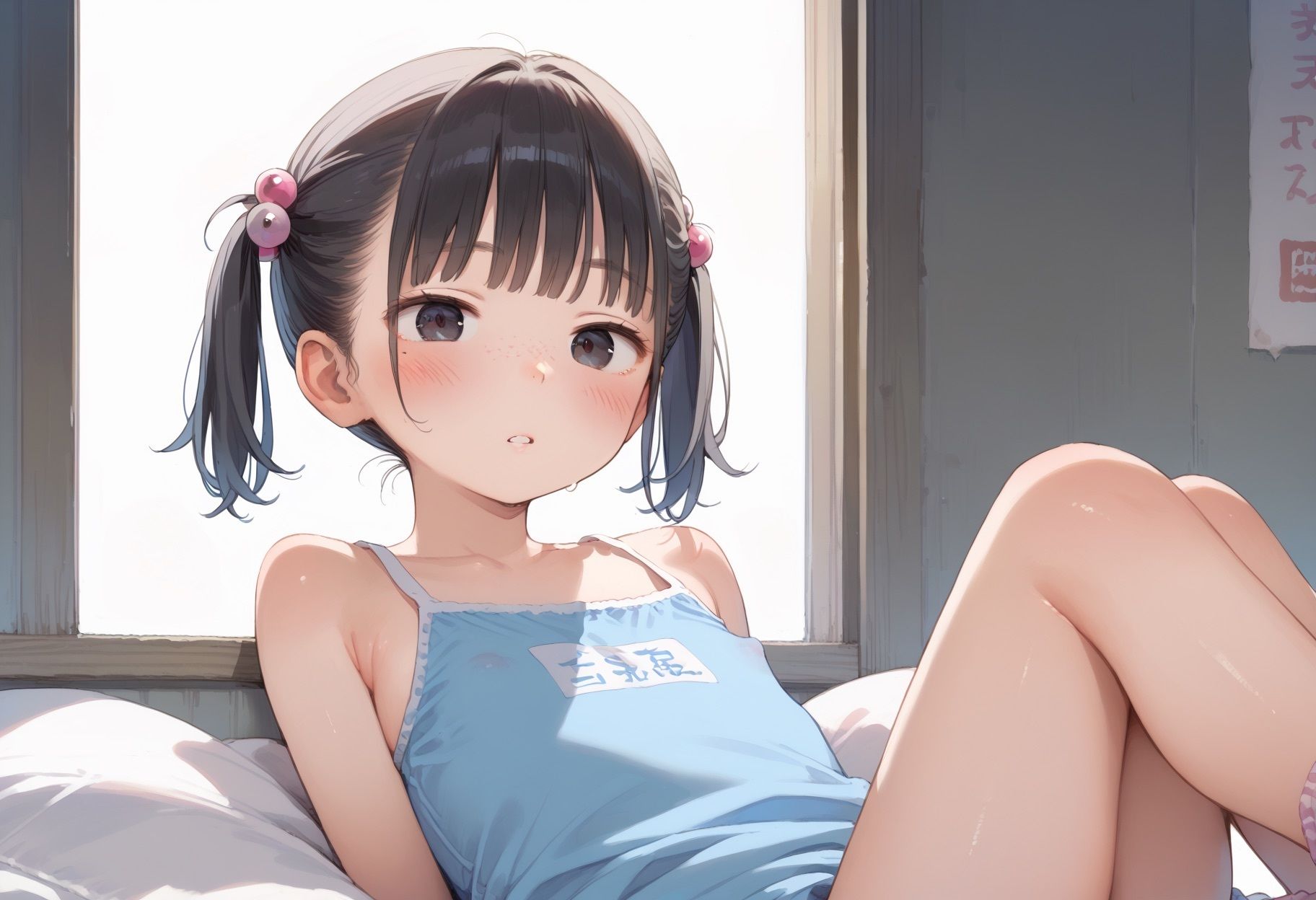 【同人エロCG画像】初体験性指導!無邪気なパイパン処女と先生が様々な体位でセックスを楽しむ→快楽への目覚め｜d_532502 無料 同人エロCG画像 パイパン 画像3