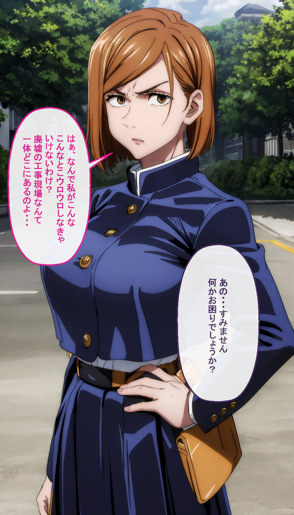 【同人エロ画像】釘〇野薔薇が呪霊に性処理玩具にされてハメ撮り放尿撮られて孕まされる｜d_538765 無料 同人エロCG画像 イラスト・CG集 画像8