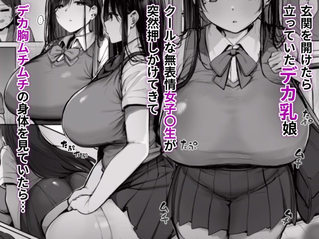 【エロ漫画】デカ乳ムチムチボディのJKにわからせ種付けプレス！｜d_287923 無料 同人エロ漫画/同人誌 中出し 画像1