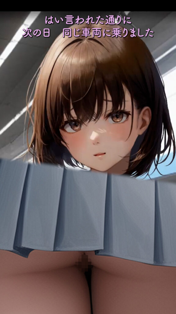 【エロアニメ】痴漢被害の告白！ノーパンJKが・・・｜d_304218 無料 エロアニメ 制服 画像4