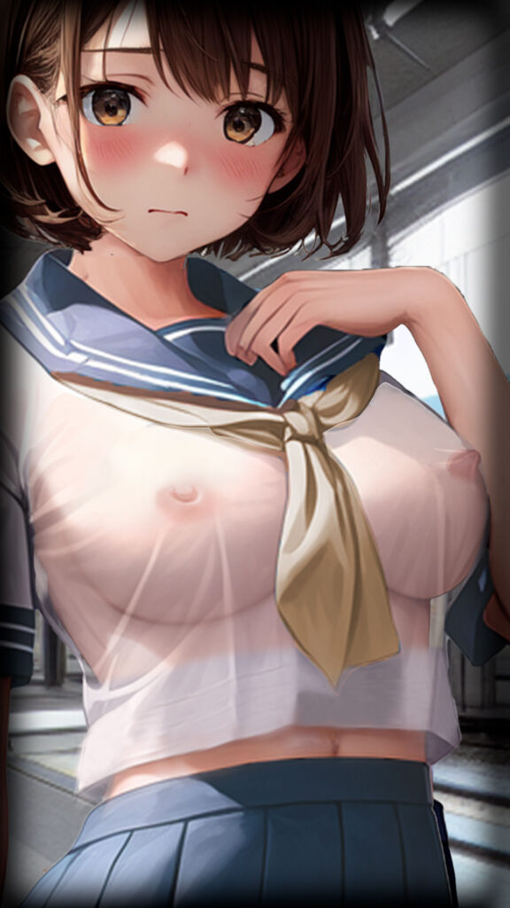 【エロアニメ】痴漢被害の告白！ノーパンJKが・・・｜d_304218 無料 エロアニメ 制服 画像10