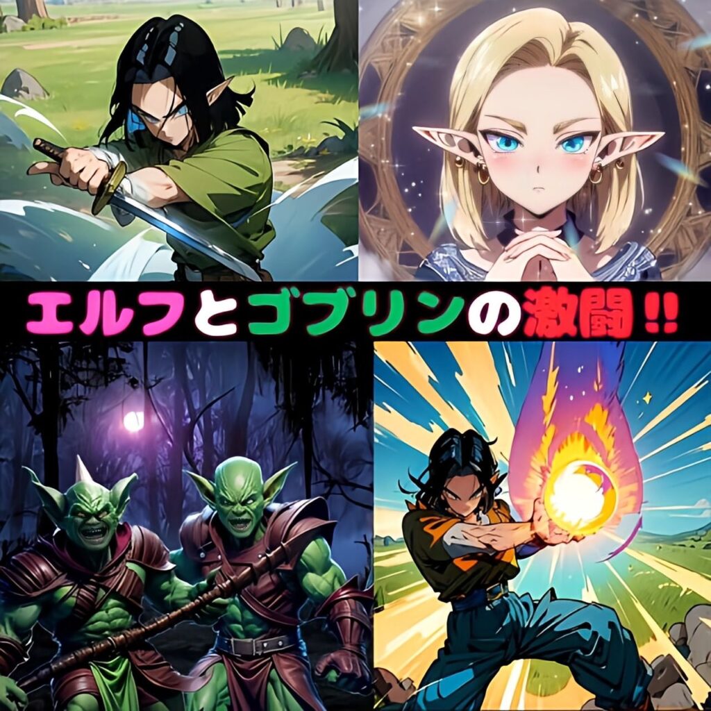 【エロアニメ】エルフの女王とゴブリン！野獣たちの性欲の捌け口にされて孕ませ中出しレイプされる！｜d_383026 無料 エロアニメ エルフ・精霊 画像3