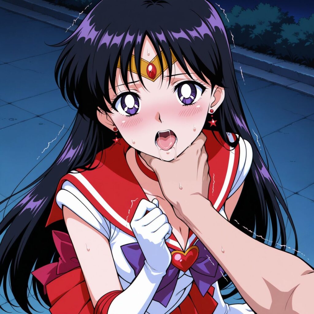 【同人エロCG画像】汚される美少女戦士！教室でフェラしたり野外で騎乗位中出しエッチしちゃう｜d_542368 無料 同人エロCG画像 制服 画像7