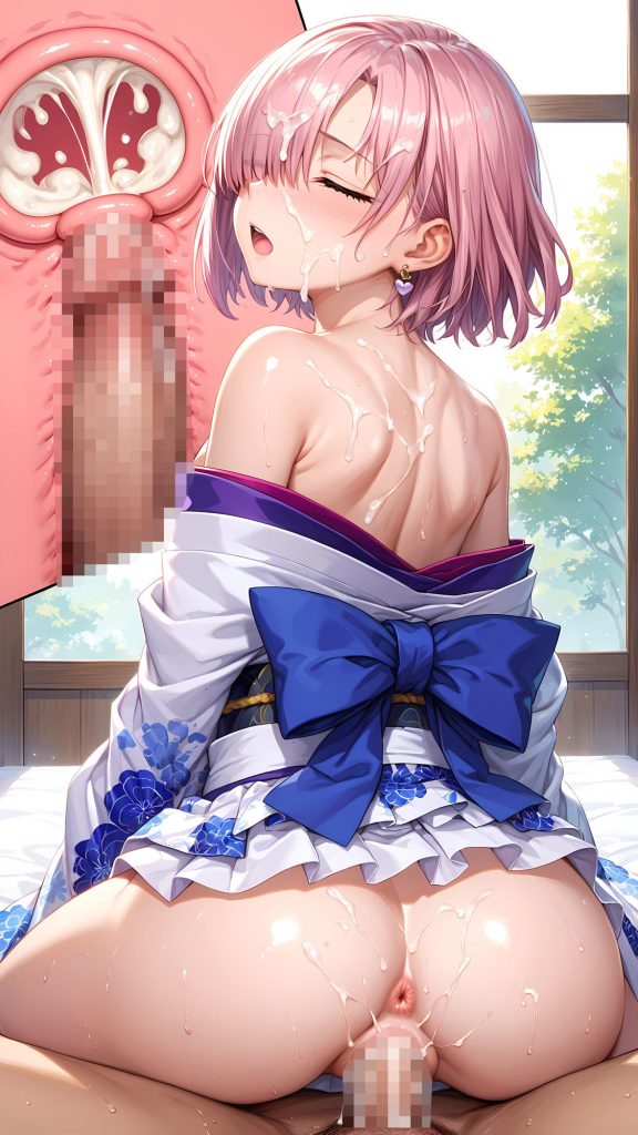 【同人エロCG画像】ピンク髪の巨乳美少女が母乳垂れ流して中出しセックスしちゃうエロ画像集｜d_543046 無料 同人エロCG画像 ファンタジー 画像3