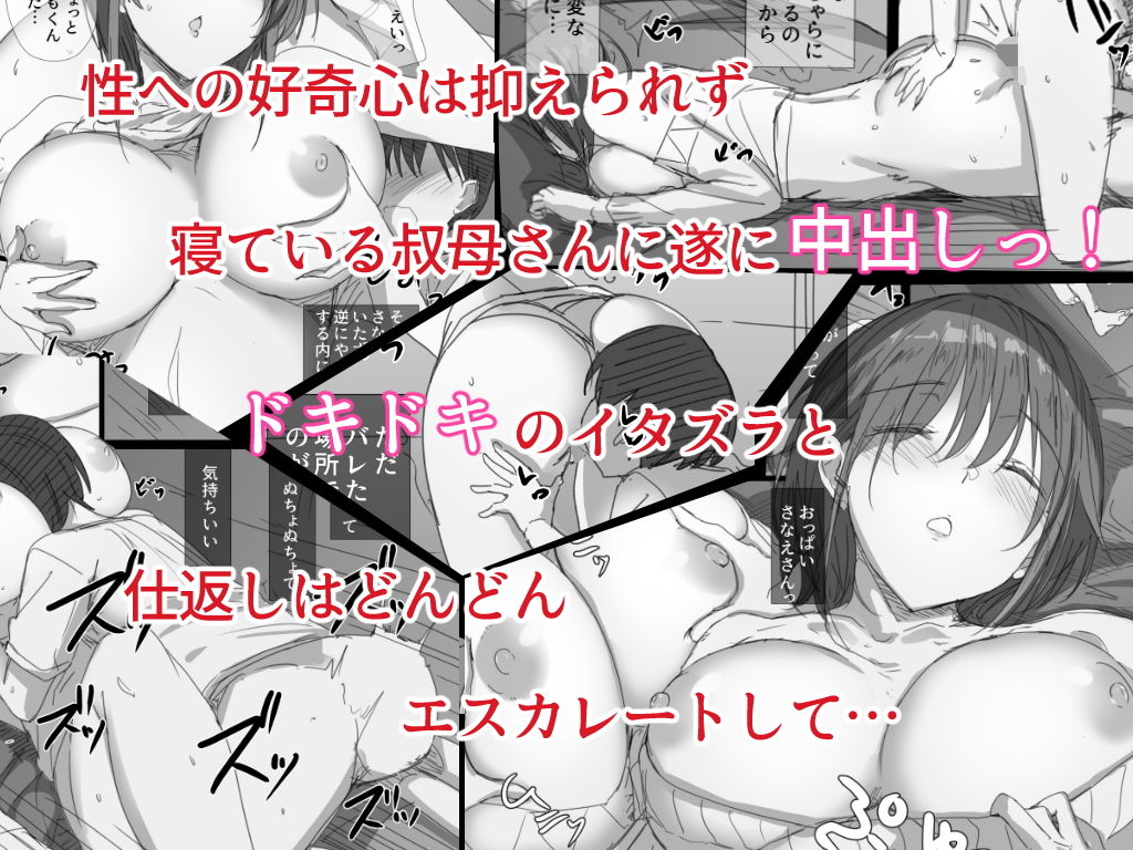 【叔母さんとの禁断の行為】初恋の叔母が家出してきた！大好きだった人とのドキドキSEXライフ！ 無料 同人エロ漫画/同人誌 人妻・主婦 画像3