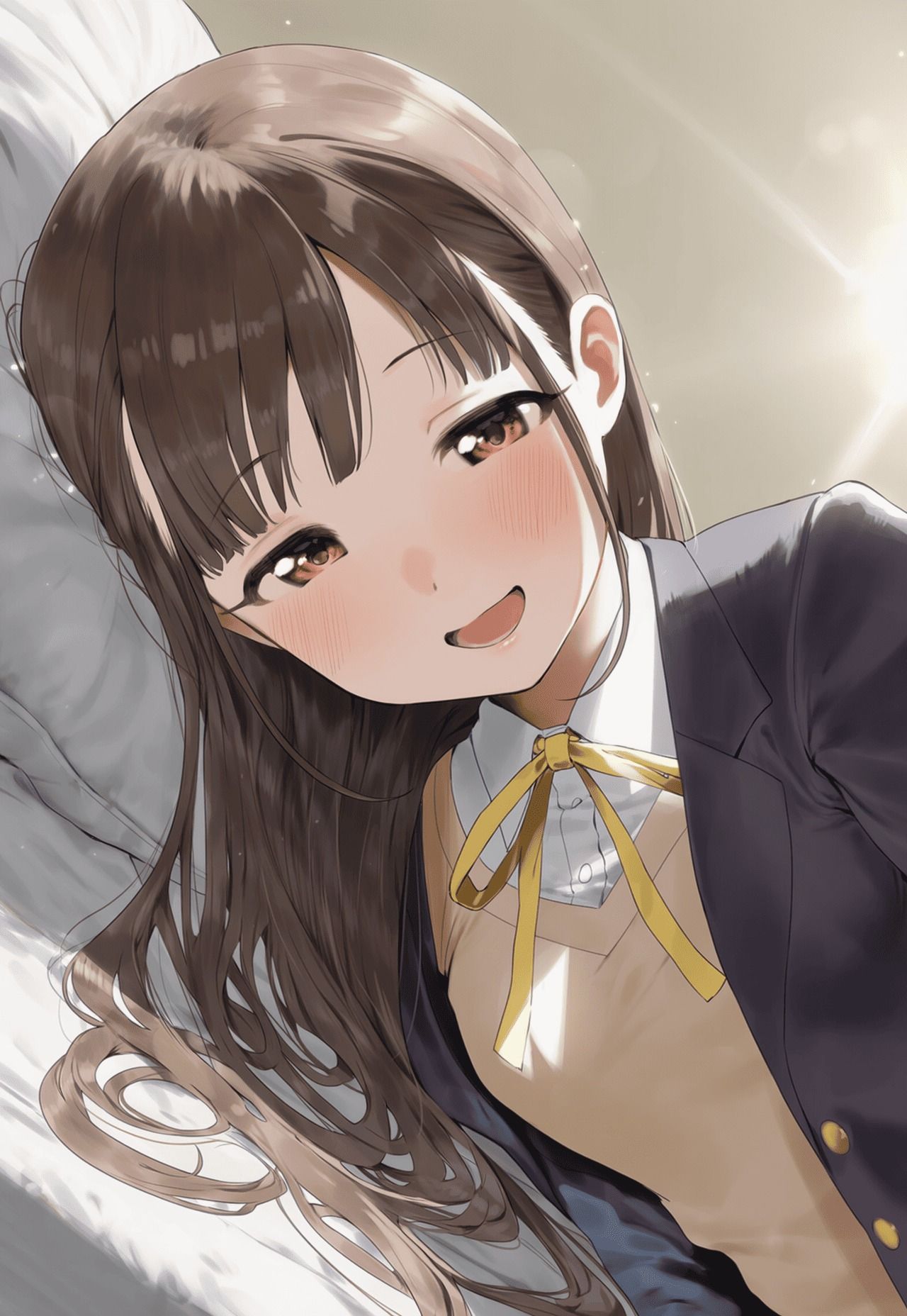 【髪フェチ風俗】ご奉仕フェラ→髪コキや髪射！ 無料 同人エロCG画像 フェラ 画像3