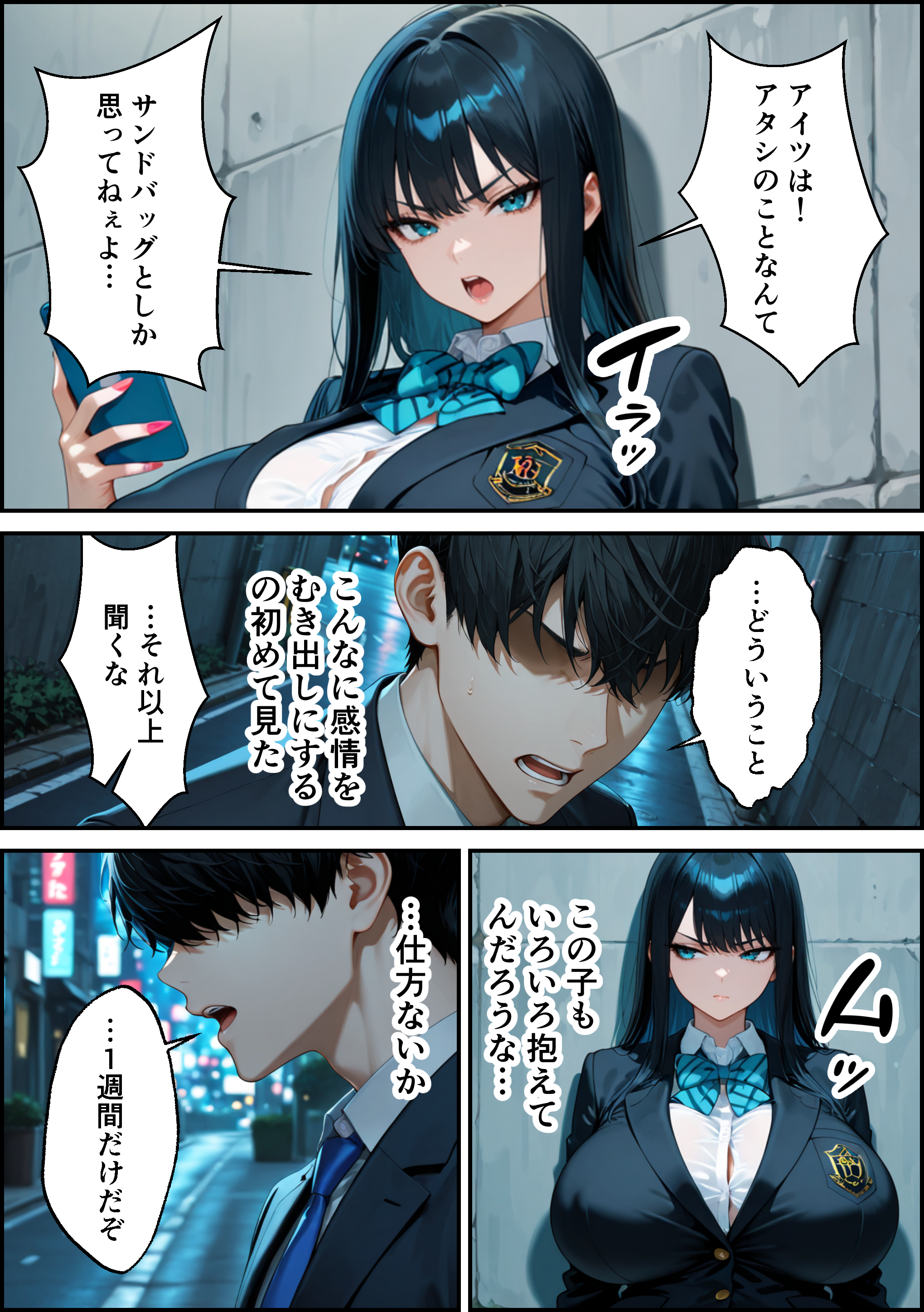 【クールギャル】家でしている制服ギャルを拾ったらベタ惚れされてイチャラブセックスしたお話 無料 同人エロ漫画/同人誌 ギャル 画像16