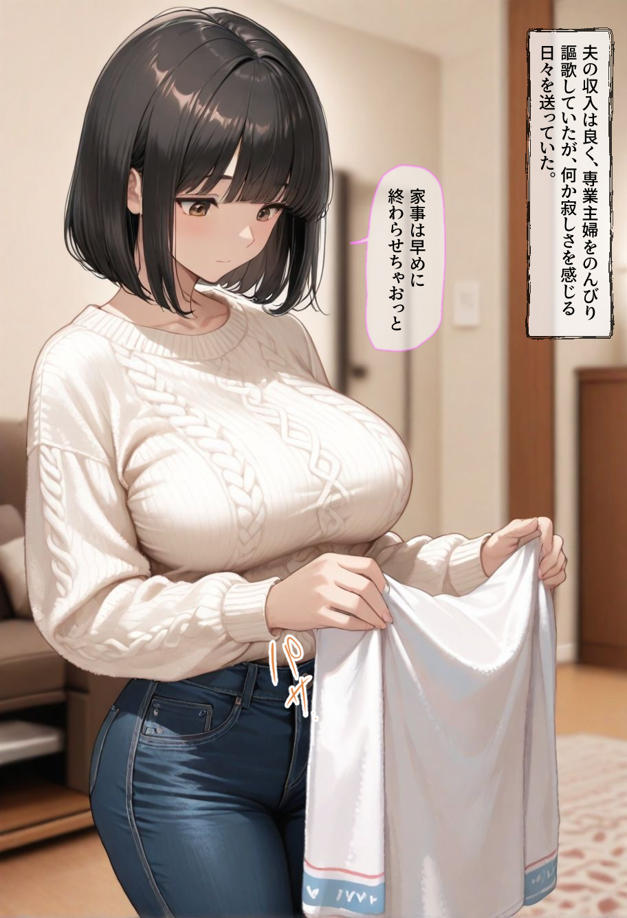 【アナル開発】大学生にアナル開発をされた欲求不満な人妻 無料 同人エロCG画像 3P・4P 画像2