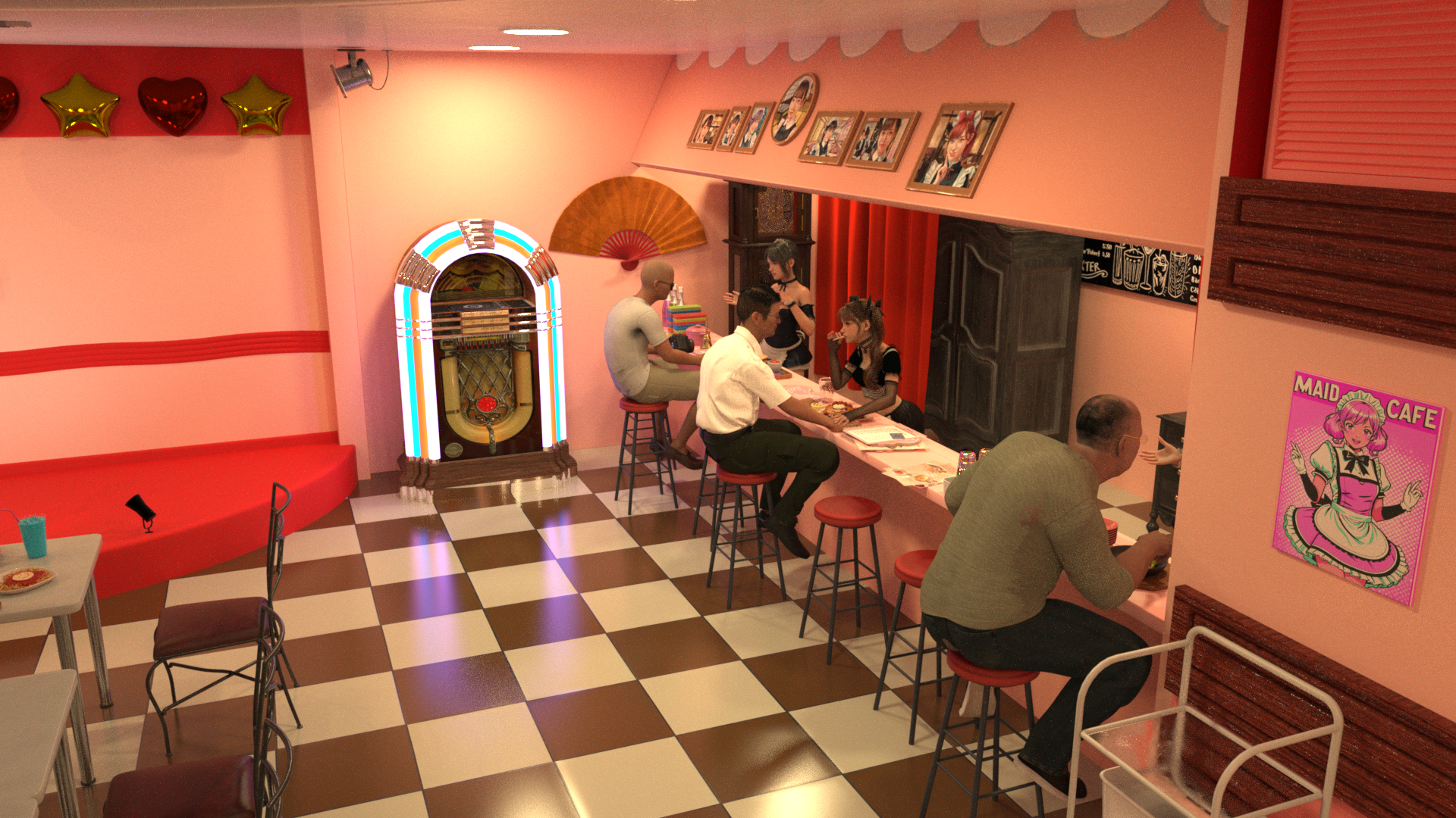 【裏OP】ツインテメイドが裏オプでご奉仕！口移しキス〜フェラ抜き〜スマタ〜潮吹き 無料 同人エロCG画像 オナサポ 画像20